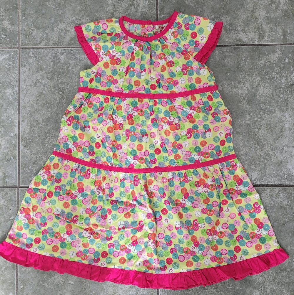 NWT Dr. Bon Colorful Short Sleeve Dress – Size 3